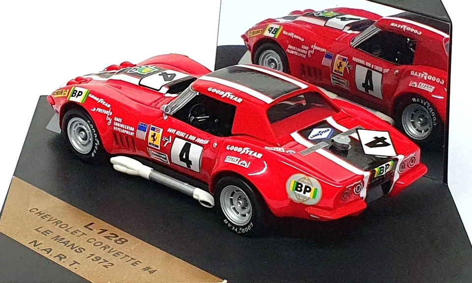 Vitesse 1/43 Scale L128 - Chevrolet Corvette #4 Le Mans 1972 N.A.R.T. - Image 2 of 4