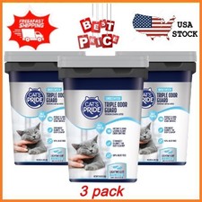 2PK Cat's Pride Max Power Triple Odor Guard Unscented Clumping Cat Litter 26lb