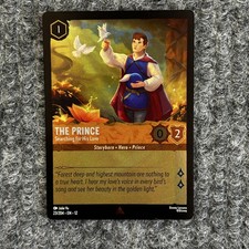 Disney Lorcana Wilds Unknown The Prince 23/204 Foil