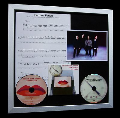 RED HOT CHILI PEPPERS Fortune Faded LTD TOP QUALITY CD FRAMED DISPLAY+FAST SHIP