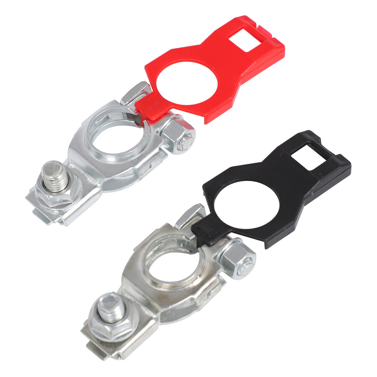 10Pcs Universal Heavy Duty Battery Terminal Connector Top Post Positive Negative