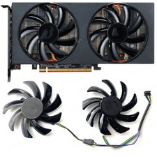 For POWERCOLOR RX6500XT/ 6600/ 6600XT/ 6650XT/ 6700 Graphics Card Cooling Fan