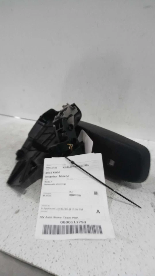 Espejo retrovisor interior delantero central usado se adapta a: Kia K900 2015 atenuación automática Foto 2 de 4