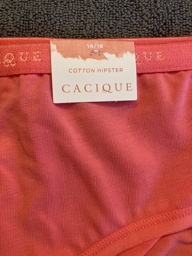 Cacique by Lane Bryant Hipster Cotton UNISEX (Retired) Panties size: 14-16/XL - Picture 3 of 3