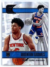 2021-22 Panini Chronicles NBA Essentials Base Rookie RC #322 Quentin Grimes