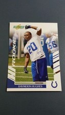DAYMEION HUGHES 2007 SCORE FOOTBALL RC ROOKIE CARD # 329 B0067. rookie card picture