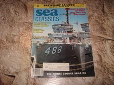 VINTAGE MAGAZINE SEA CLASSICS 1983 MAY BATTLESHIP USS LAFFEY OP MARKET TIME Q
