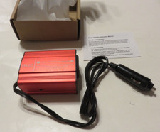 150W Car Power Inverter with Dual USB Charger - NEW US SELLER