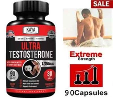 1 Pack TEST BOOST Max Sculptnation Testosterone Build Muscle Men Horny Goat Weed