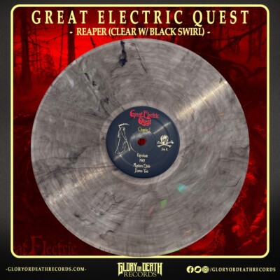 Great Electric Quest - Chapter I Holographic A-Side Clear w/ Black Swirl vinyl