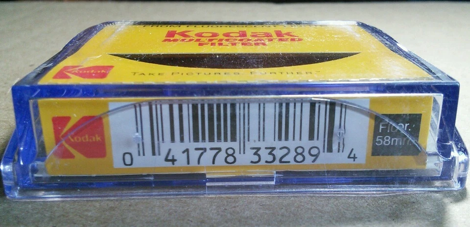 Kodak 58mm Fluorescent Daylight Conversion FLD Lens Filter FL-Day FL-D  - Image 4 of 4