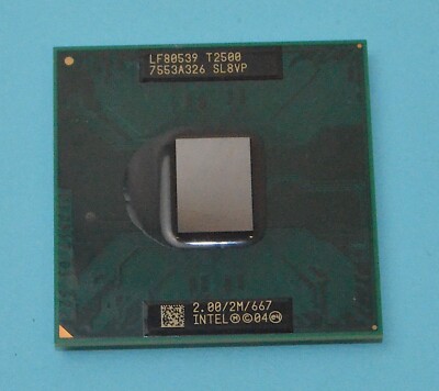 Intel Core Duo ''Yonah'' Processor, 2.0gHz T2500 *Used, Working* SL8VP