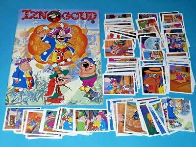IZNOGOUD Album + 1 set incomplet sticker non collé style PANINI rare 1995 - Photo 1/3