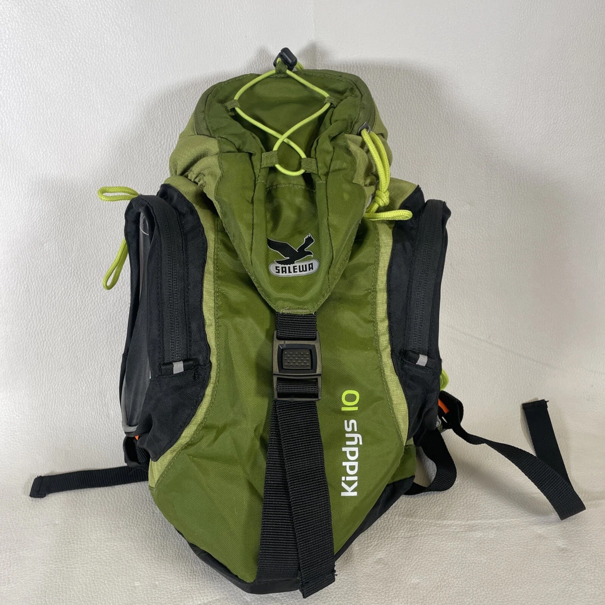 Sac à Dos Salewa Kiddys 10 – Enfant/ado, Vert, 5 Poches, Ceinture, Léger, Occasion