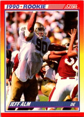 1990 Score Football - Pick Choose Your Cards #201-400