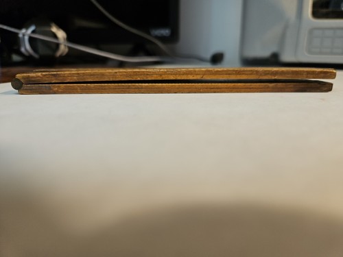 Vintage UPSON Nut Co No 68 Boxwood Wood Brass Folding Carpenters Ruler 24" - Picture 13 of 14