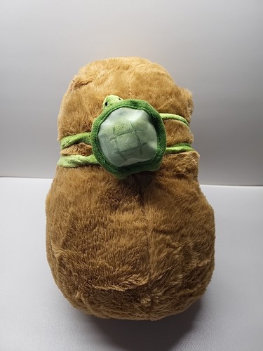 Capybara with Turtle Backpack Stuffed Plushie Toy Plush Cute Animals Gift - Picture 4 of 7
