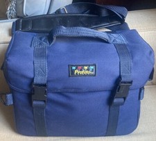 RARE Original Profoto Blue Canvas Camera Gear Shoulder Bag w/Strap EUC