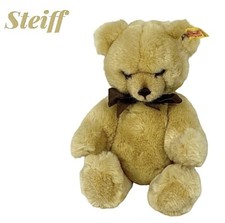 Vintage Steiff Teddy Patsy Bear Blond 8 0233/20 Made in West Germany 1984