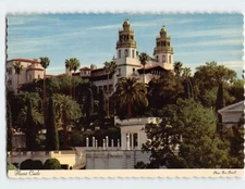 Postcard Hearst Castle San Simeon California USA