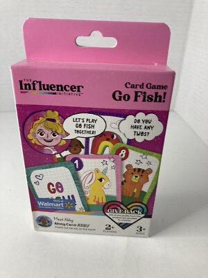 The Influencer Interactive Card Game Go Fish Meet Abby