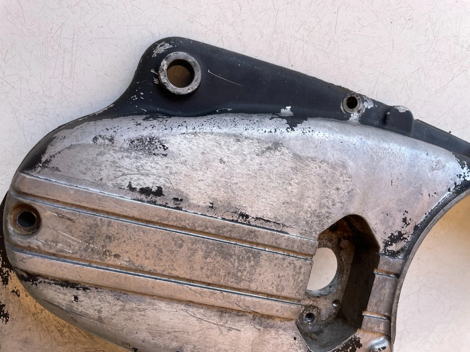 Yamaha RD250 1973 cubierta de piñón del alternador RD 250 350 Foto 2 de 4