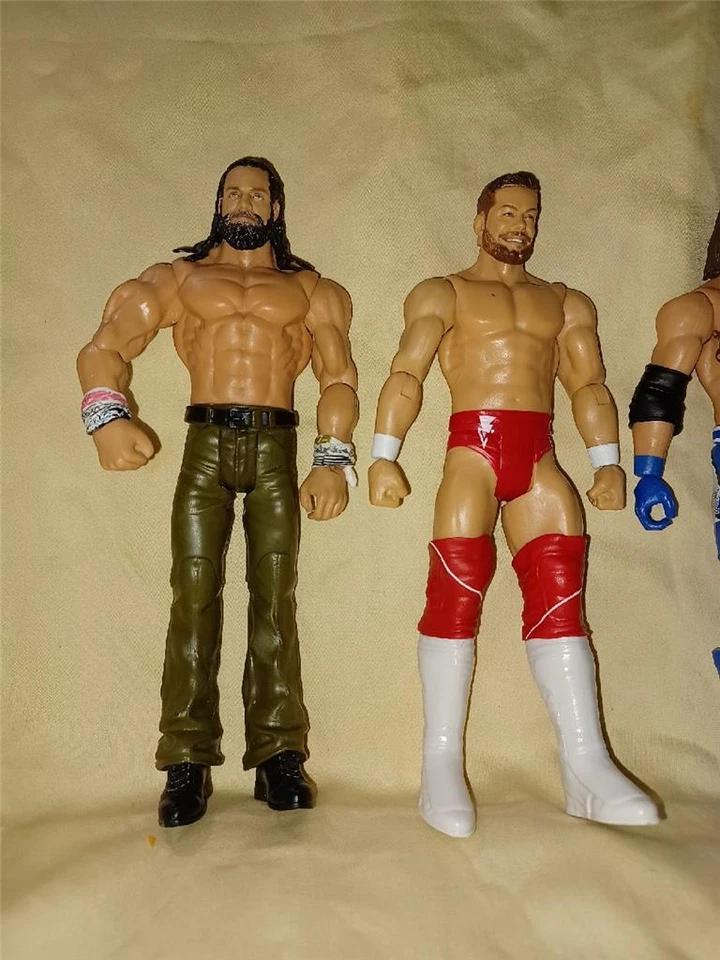 Lote de 4 figuras de acción de lucha libre Mattel WWe 2017 - estilos - Balor - Sansón - +1 Foto 3 de 4