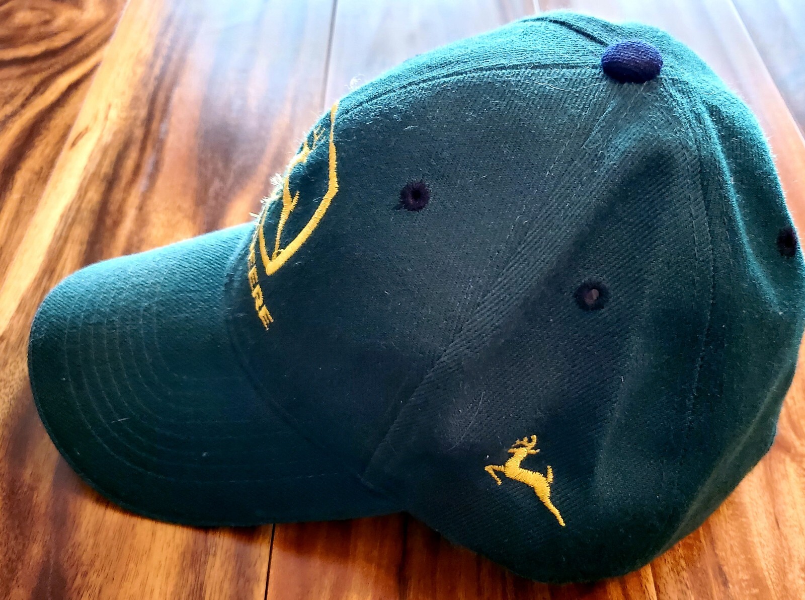 John Deere Classic Green Patch Logo Adjustable Ha… - image 2