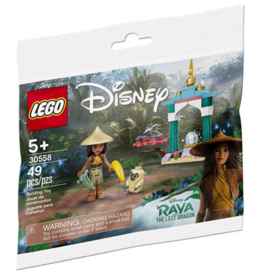BRAND NEW LEGO DISNEY PRINCESS RAYA AND THE LAST DRAGON 30558 POLYBAG 49 PCS