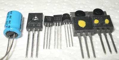 Grundig RPC650 ~ RPC300  RPC600TP complete set of power transistors G6004, G6005