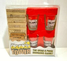 iPartyHard Drunken Tower The Grab a Piece Drinking Game Shotglasses Blocks ICUP