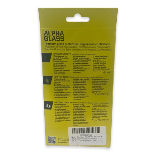 OtterBox Alpha Glass Screen Protector iPhone 6 6s 7 8 Fortified Glass Protection - Picture 9 of 9