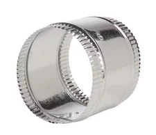 Master Flow 6 in. Flexible Duct and Sheet Metal Connector Splice Collar FC6