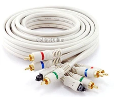 6ft. Python® Toslink Optical Audio & 3-RCA (RGB) Video Component Cable, AV-T606