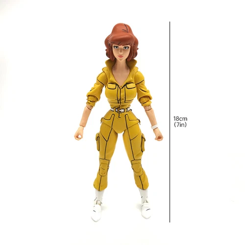 NECA April O'Neil Ultimate Teenage Mutant Ninja Turtles 18 cm große Action-Figur - Picture 4 of 17