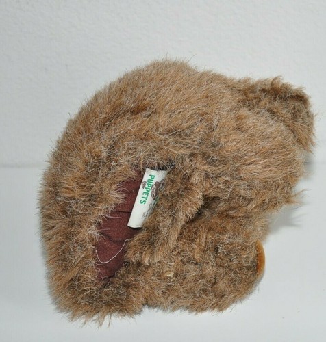 Furry Folk Folkmanis Grizzly Brown Bear Realistic Hand Puppet USA Plush Toy 11" - Picture 4 of 7