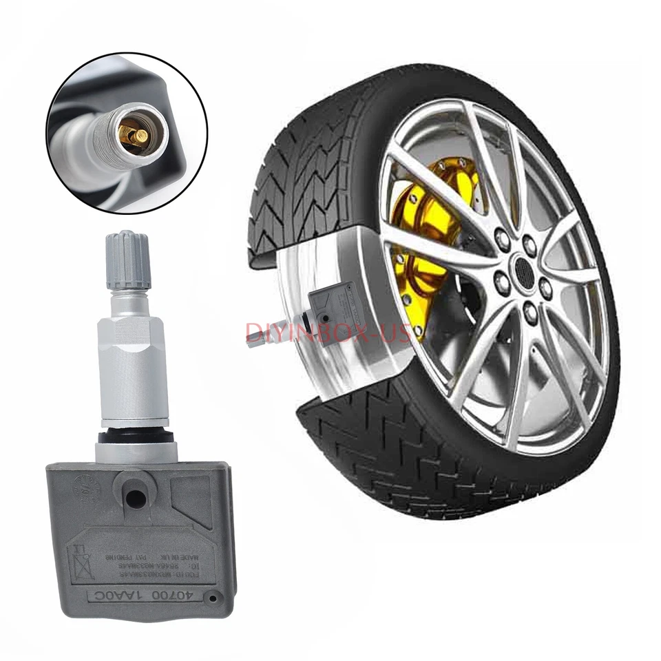 4Pcs Tire Pressure Sensor TPMS 40700-1AA0C For Nissan Titan Murano Pathfinder US Foto 3 de 4