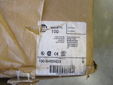 NIB Allen Bradley Bulletin 100 Contactor 110/120v 60HZ  100-B400ND3 Ser B