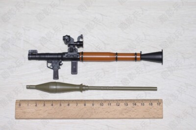 Rocket Launcher Weapon Hot Toys Leon S. Kennedy 1/6 Resident Evil 6 Figure VGM22