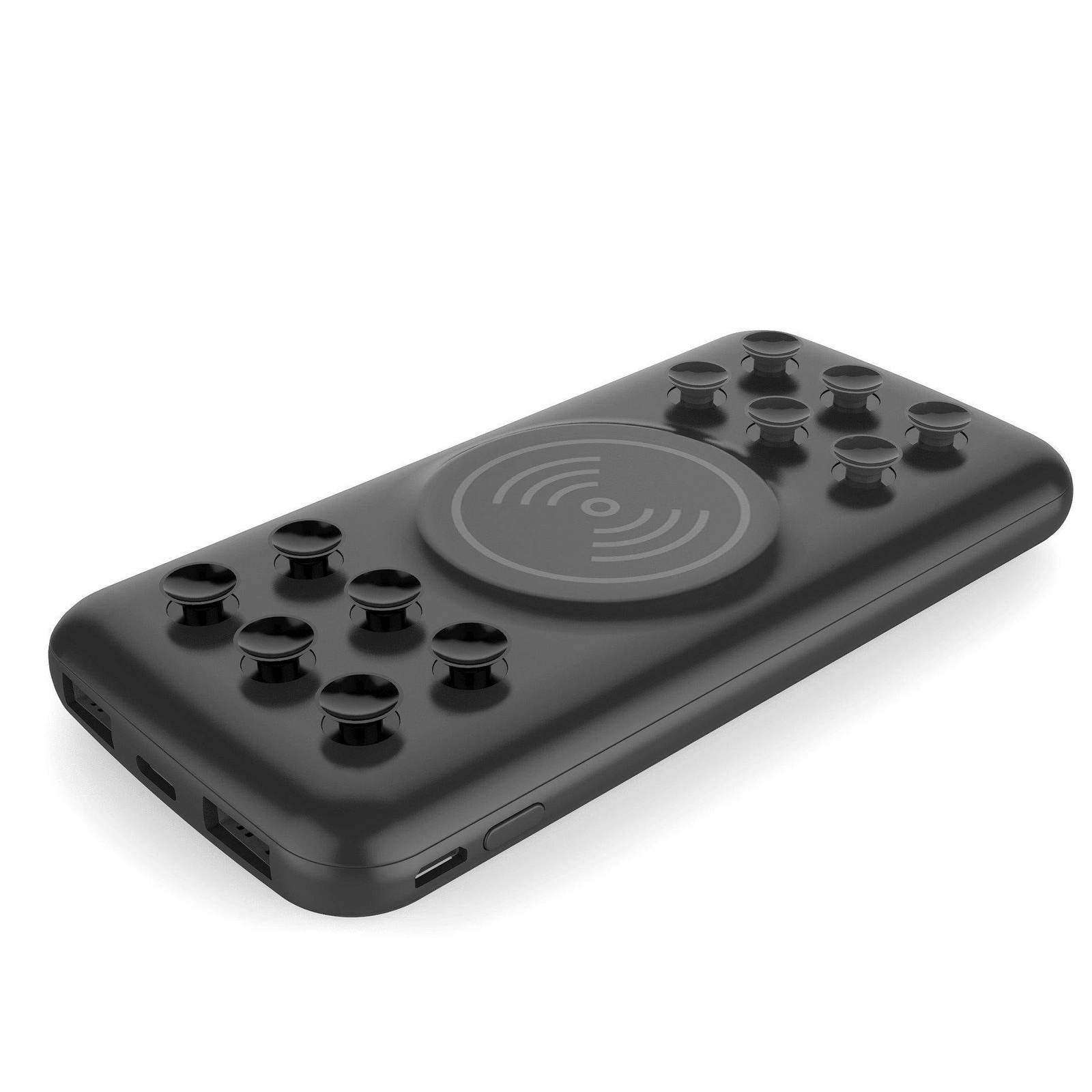 12000mAh Wireless Power Bank with Suction Cup PD USB-C Fast Charging-image