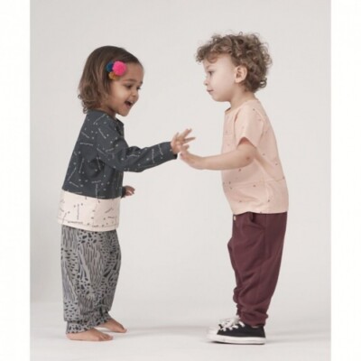 Muster Papierschere Nähmuster Addison Slouch Hose Kinder