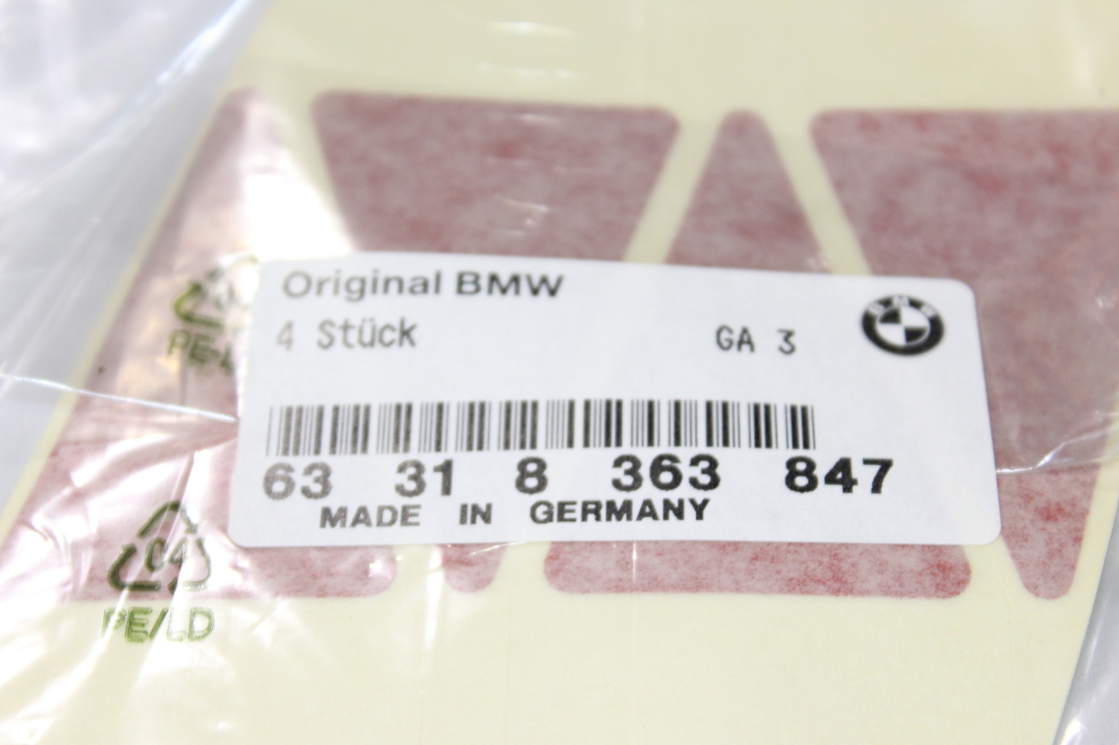 BMW 63318363847 Genuine OEM Factory Original Reflector for sale 