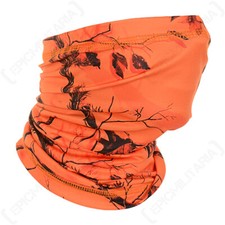 Multi Function Face Neck Scarf Gaiter Mask - Blaze Camo - One Size Fits All