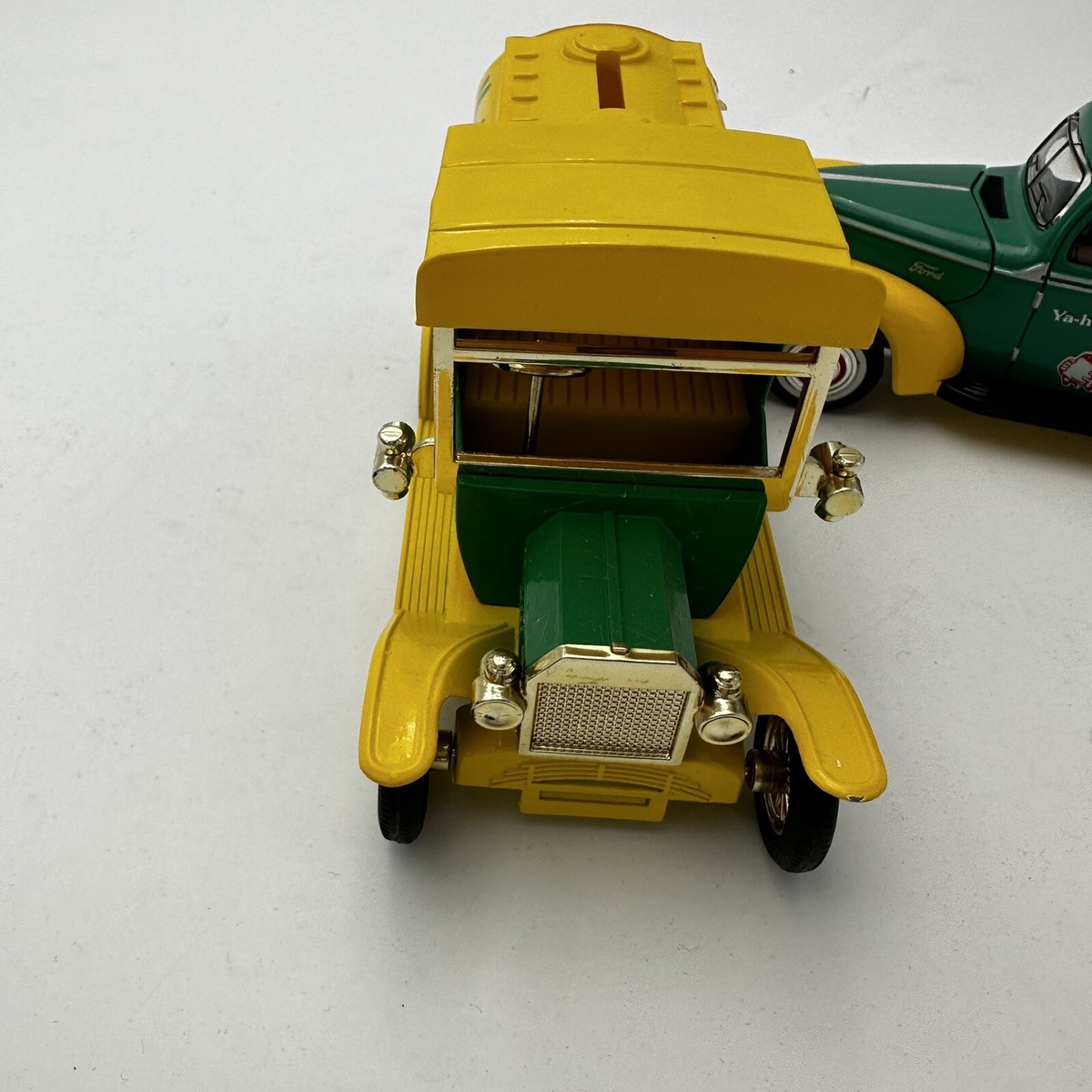 2 Golden Wheel Diecast 1940 Ford Mountain Dew Pick Up Truck