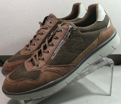 MAJESTRO MARMS70 MEN SHOE 10.5 M EURO 10 WALNUT LEATHER ALLROUNDER BY MEPHISTO