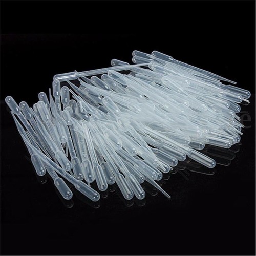 200PCS 3ML Disposable Plastic Eye Dropper Set Transfer Graduated Pipettes - Picture 2 of 6