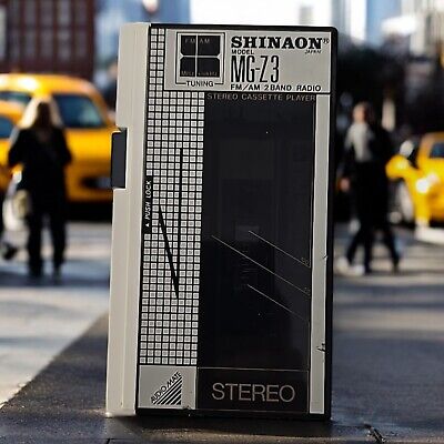 Vintage Shinaon MG-Z3 Stereo Cassette Player Japan Made