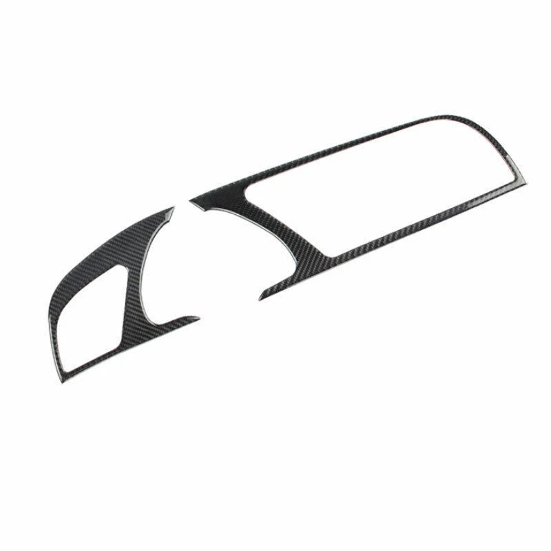 Left And Right Air Outlet Vent Trim For Audi A4 A5 2009-2016 Real Carbon Fiber - Image 2 of 4