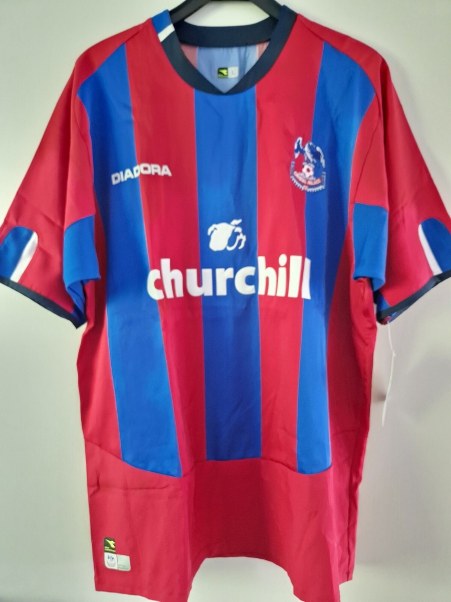 Crystal Palace home shirt 2004/05 Premier League jersey BNWT UK