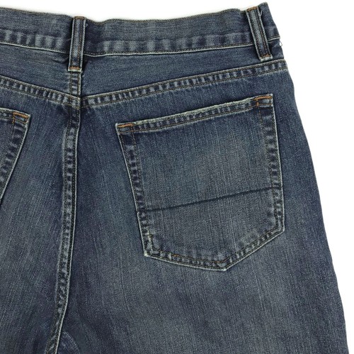 J. Crew Jeans 34x33 Mens Medium Wash Blue Denim Straight Leg Zipper Fly Size Sz - Picture 9 of 12